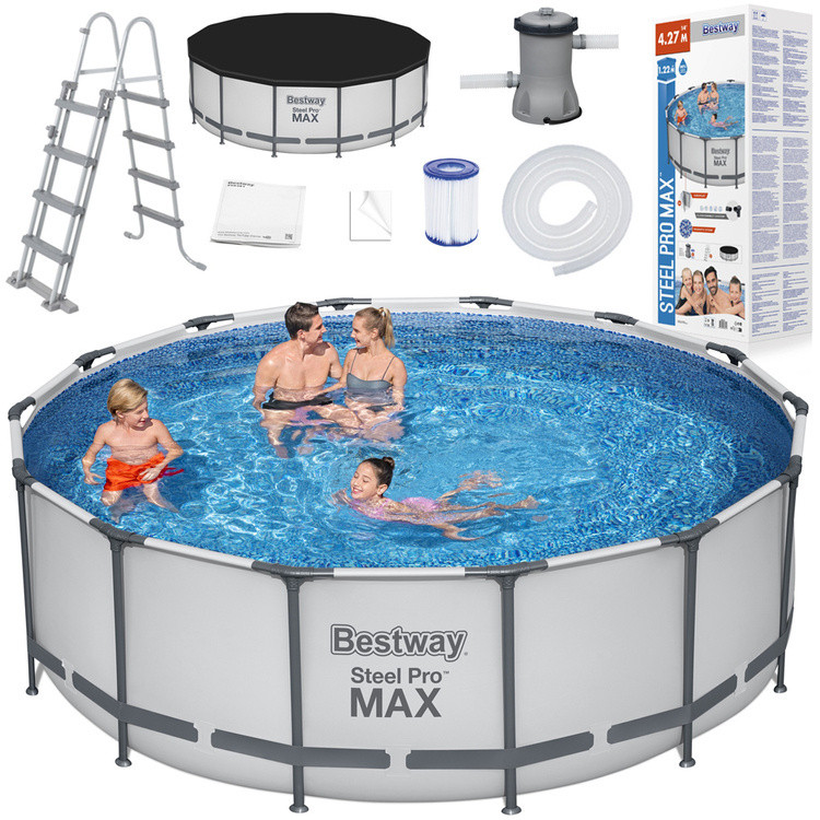 Каркасний басейн Bestway 427x122см 10в1 5612X, фото 1