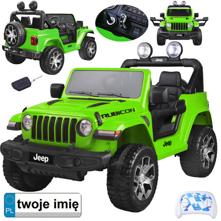 Автомобіль на акумуляторі Jeep Wrangler Rubicon PA0223
