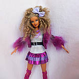 Лялька Барбі Тереза fashion fever hair highlights на тілі йоги, фото 2