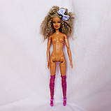 Лялька Барбі Тереза fashion fever hair highlights на тілі йоги, фото 8