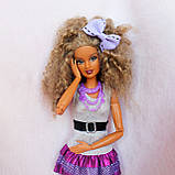 Лялька Барбі Тереза fashion fever hair highlights на тілі йоги, фото 3