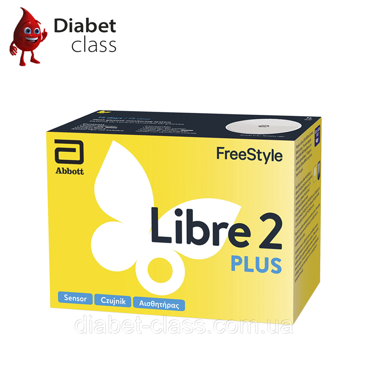 Сенсор Freestyle Libre 2 Plus (ФріСтайл Лібре 2 Плюс)