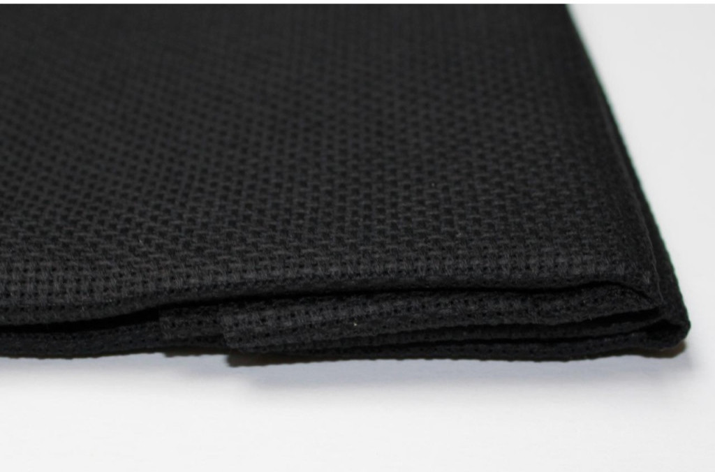 Канва для вишивання чорна #60 (60 кліточок на 10 см), 1,5 м ширина