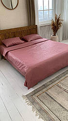 Жатка постільна білизна полуторний розмір колір "чайна троянда"