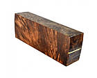 Стабілізована деревина брусок Кап вільхи CACTUS JUICE 129х43х29мм, фото 2