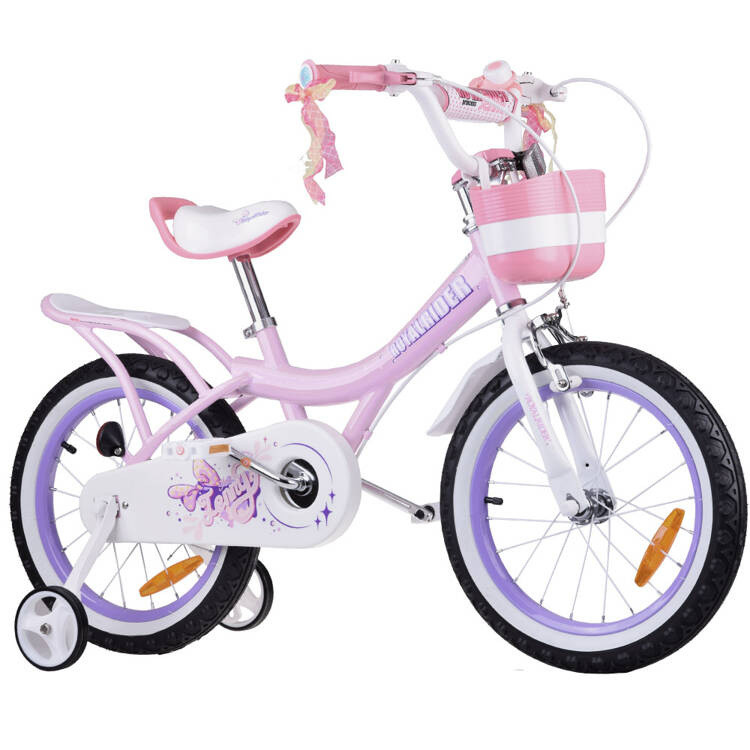 Дитячий велосипед RoyalBaby JENNY 16" кошик бічні колеса луки RB16G-4
