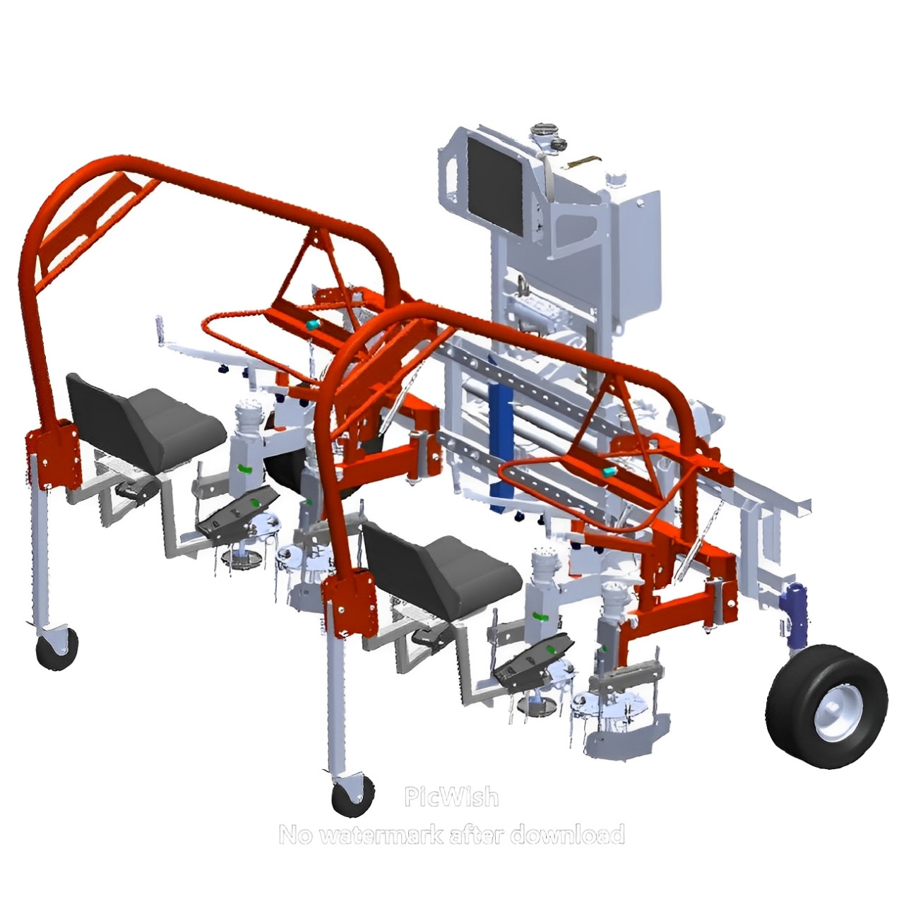 Пристрій для прополювання Jagoda Zuza 3 2-рядний, фото 1