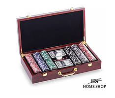 Набір для покеру LasVegas 300 фішок