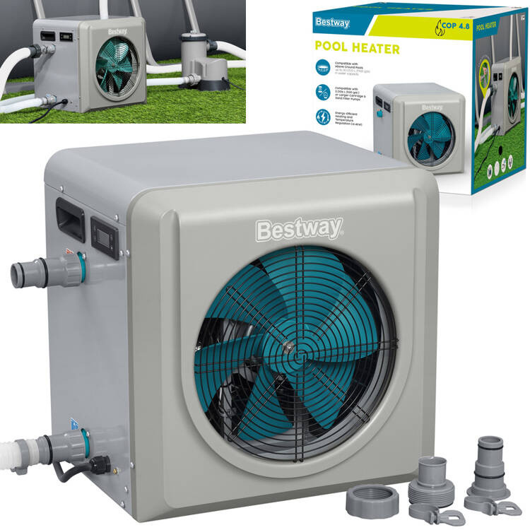 Електричний нагрівач для басейну Bestway Flowclear Heat Pump 58748