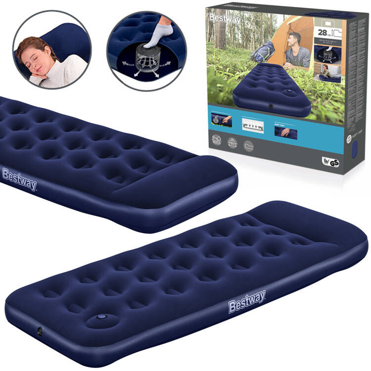 Надувний матрац Bestway 1-місний Air Mattress Jr.Twin 185x76x28см 67223