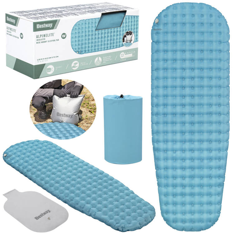 Килимок для спальника Bestway AlpineLite 183 x 63,5 x 7,5 см 69613