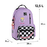 Рюкзак Kite Education teens Aggretsuko AR25-949M, 41x28x11 см, 130-145 см, фото 4