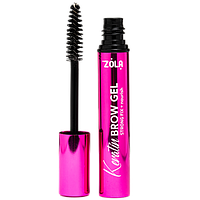 ZOLA Гель для брів Keratin Brow Gel Strong Fix + Nourish