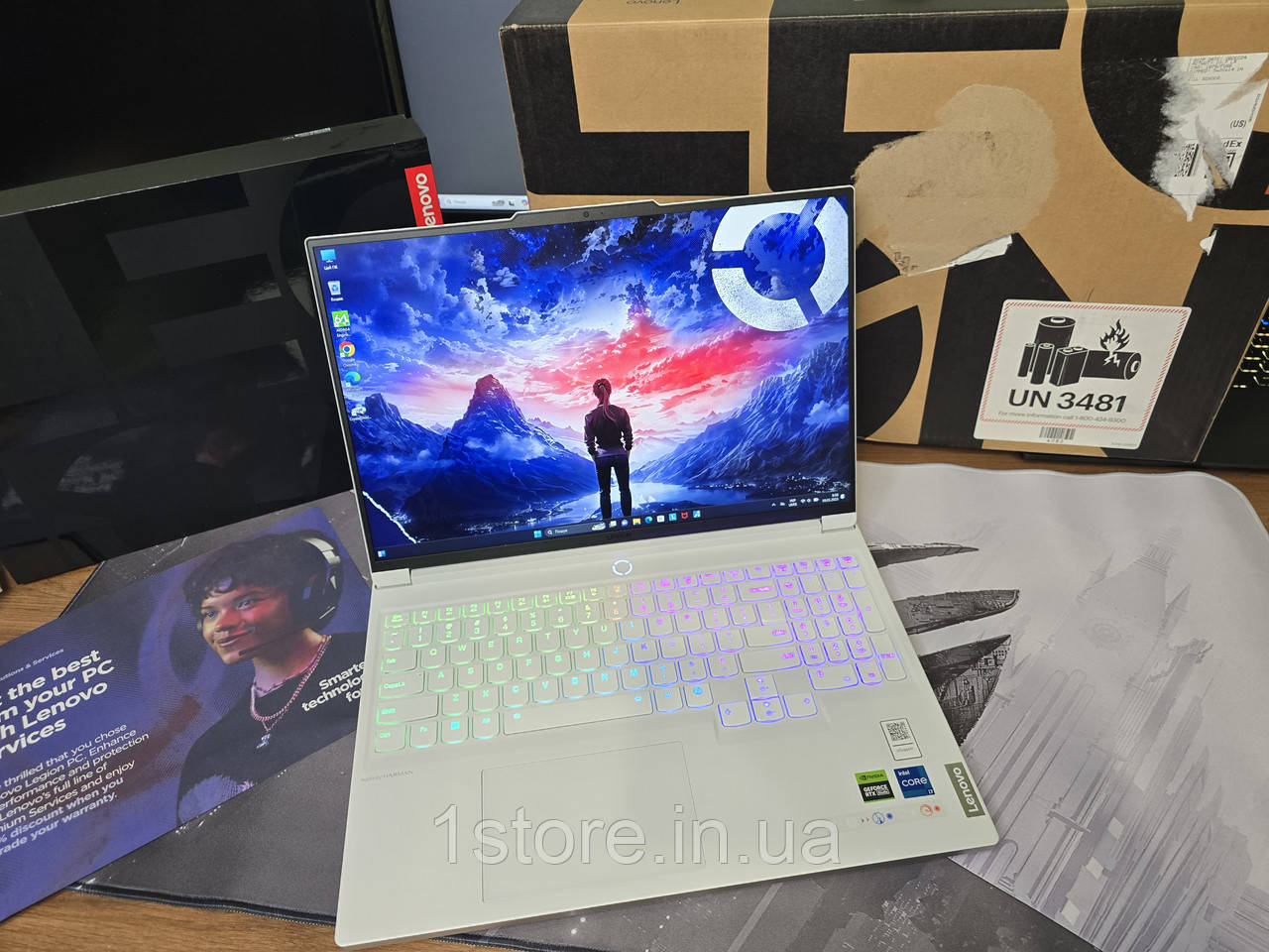 Новий ігровий ноутбук Lenovo Legion 7 16IRX9 "16 WQXGA I7-14th/RTX 4060 8GB/16gb/1TB