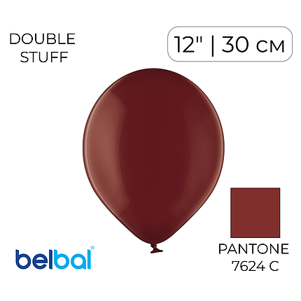 Дабл Стафф BELBAL-ББ 12" 025 в 024 Шоколадний | Chocolate Brown, фото 1