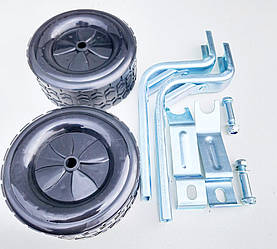 Колеса на дитячий велосипед, бічні, страхувальні Lumari HR18 (12"-20") чорні