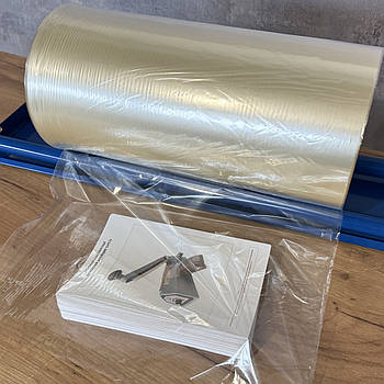 Плівка ПВХ (напіврукав) 300мм/15 мкм, термозбіжна