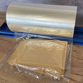 Плівка ПВХ (напіврукав) 400мм/15 мкм, термозбіжна