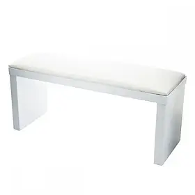 Підлокітник для манікюру на білих ніжках Total Beauty білий