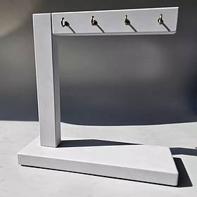 Підставка для тіпс на 8 круглих гачків Total Beauty біла