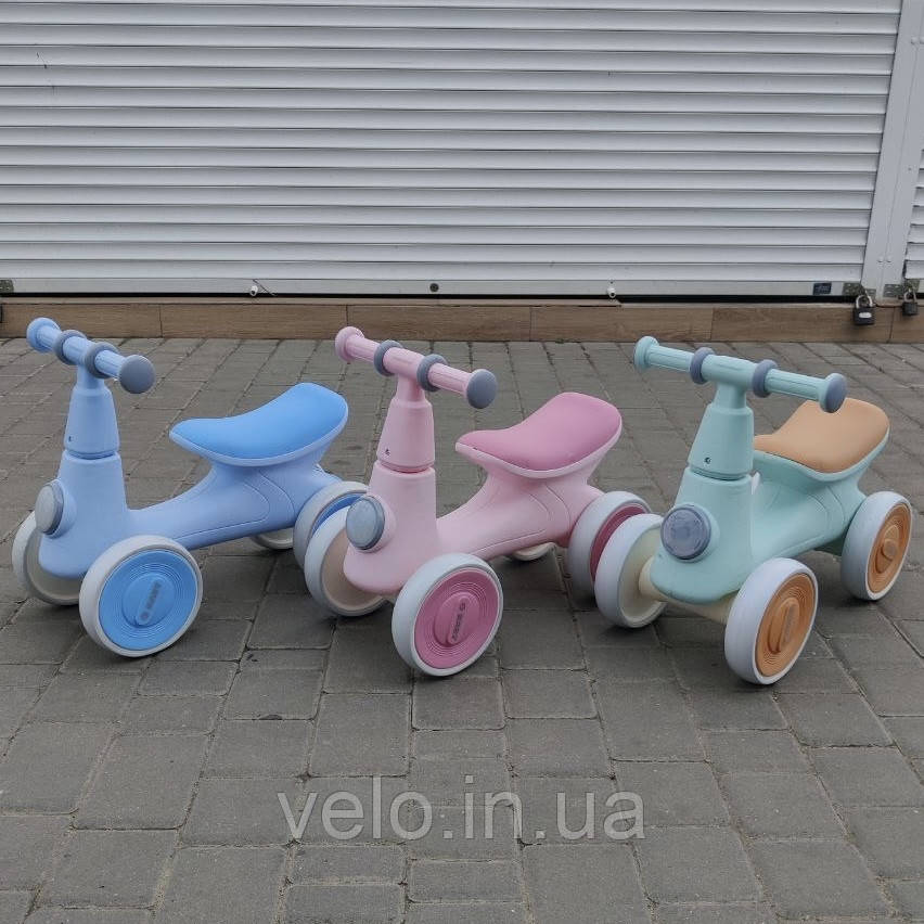 Дитячий беговел Minibike 608, фірмовий велосипед-біговел, беговел для дитини, якісний беговел