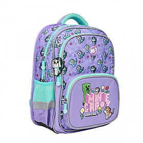 Рюкзак шкільний YES Minecraft Pinky S-72, 38х30x15 см, 17 л, 130-145 см