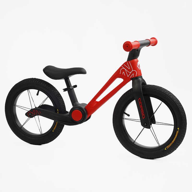 Дитячий велобіг Corso 14 NL-60320 складана нейлонова рама колеса 14 Червоний, фото 1