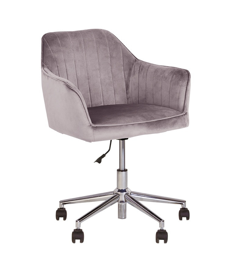 Офісне крісло Daster GTP CHR64 LN тканина puma-09 блідо-рожева (Новий Стиль ТМ)