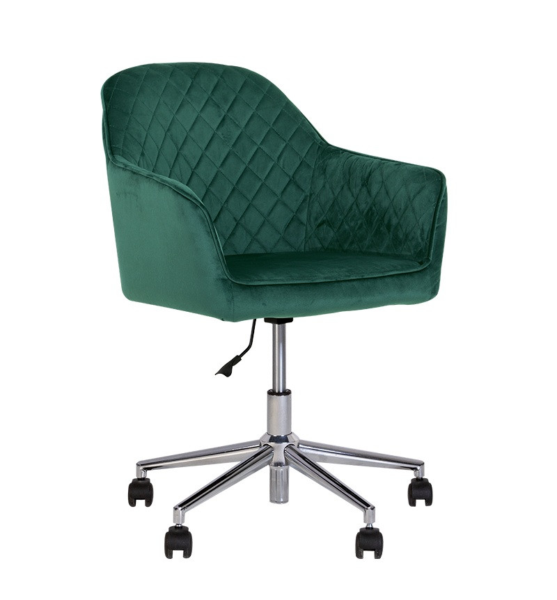 Крісло офісне Daster GTP CHR64 RMB тканина puma-08 смарагдово-зелена (Новий Стиль ТМ)