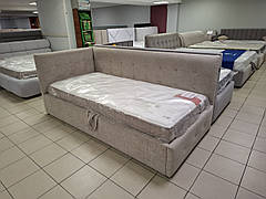 Односпальне ліжко в тканині з підіймальним механізмом Клер Д 05