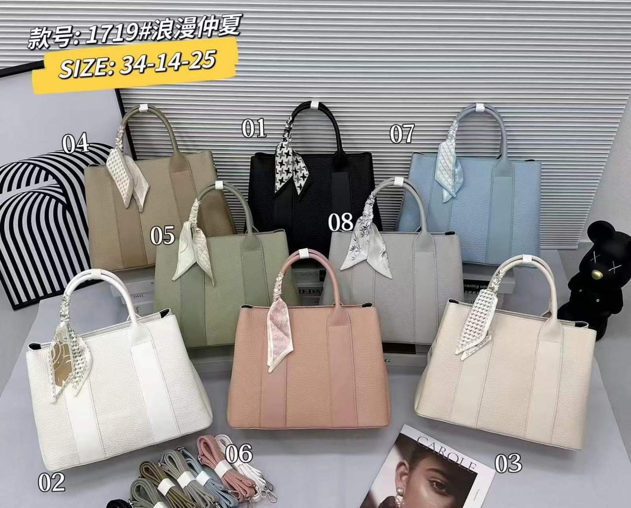 Сумка жіноча шопер 34*25 см на блискавці зі штучної шкіри у різних кольорах Fedya, фото 1