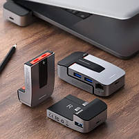 USB-Хаб Baseus Multifunctional Armor Age Type-C Bracket, фото 11
