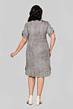 Плаття сірий 50 (102359), фото 3