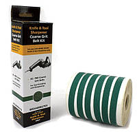 Work Sharp Набір змінних ременів WSKTS 6 шт Грубий - зернистість P80, оксид алюмінію, для електричного точила