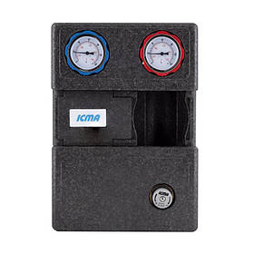 Icma Насосна група Icma з ручним регулюванням та термостатичним змішувачем праве підключення 1 1/2"x3/4" №R004