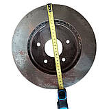 Диск гальмівний передній новий (276 мм) R15 Mercedes Vito 638 / FWD передній привод Мерседес Віто 1996-2003, A6384210112, фото 2