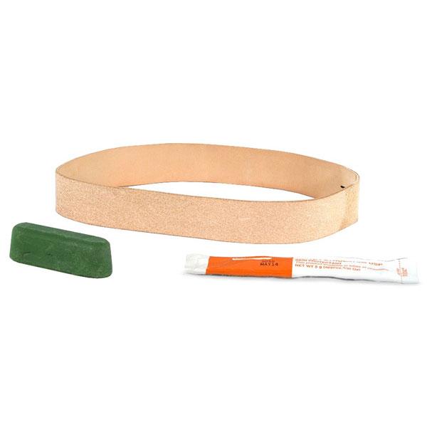 Work Sharp ремень WSKTS-KO Leather Strop Kit кожаный, для полировки лезвий с оксидом хрома, фото 1