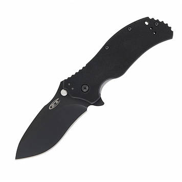 Ніж складний Zero Tolerance FOLDER G-10 BLACK/BLACK чорний клинок / чорна рукоять 0350