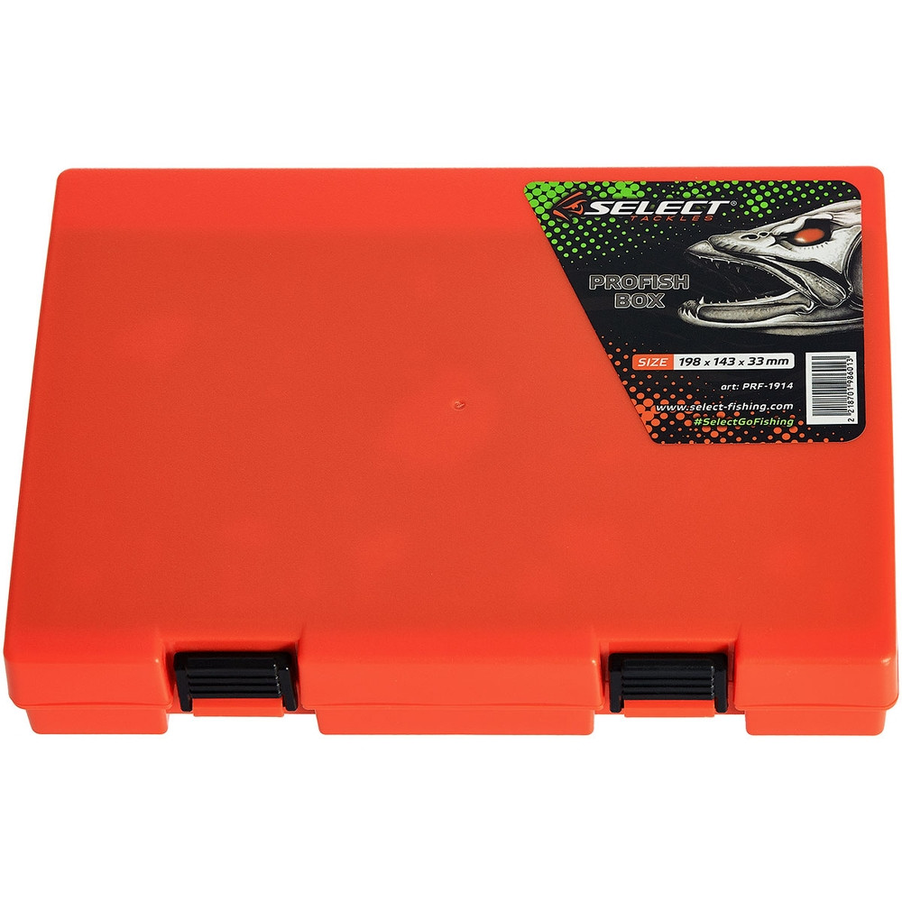 Коробка Select Profish Box PRF-1914 19.8x14.3x3.3cm для блешень и воблеров, органайзер для рыбалки, фото 1
