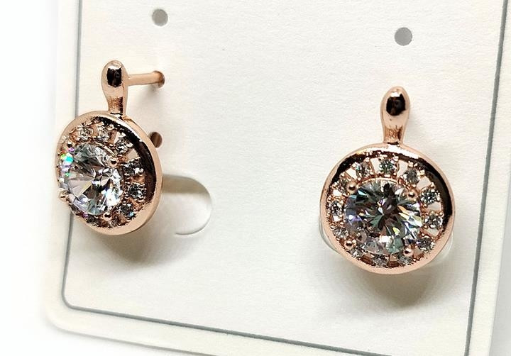 Сережки жіночі класичні, фото 1