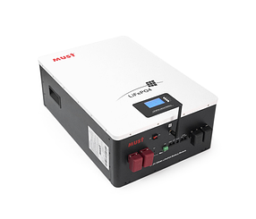 Акумуляторна батарея Must LiFePO4 LP16-48200 51.2V 200Ah, 10,24kWh, BMS100A@16S настінна 625x442x250, 80kg