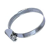 Хомут неіржавкий W2 32-50 мм, Хомут із неіржавкої сталі, Хомут для шлангів OPTIMA, фото 3