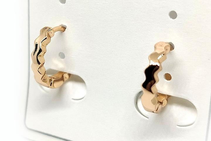 Сережки жіночі медична сталь, фото 1