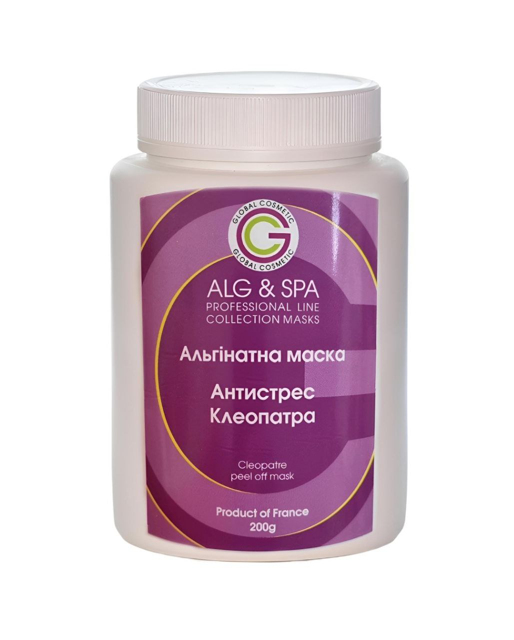 ALG&SPA Альгінатна маска для обличчя Анти-Стрес "Клеопатра", 200 г