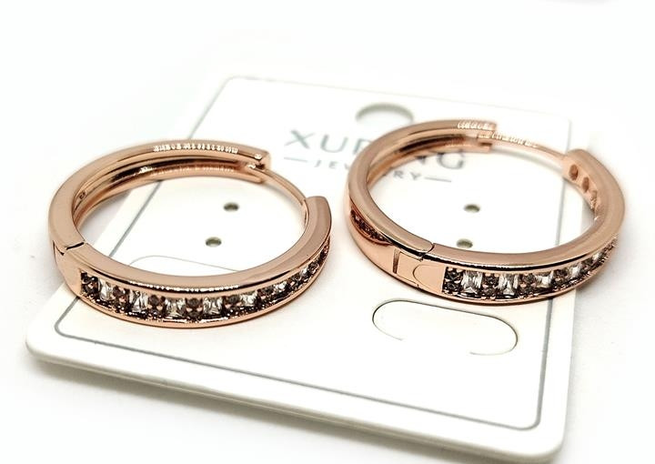 Сережки жіночі кільця, фото 1