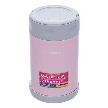Харчовий термоконтейнер ZOJIRUSHI SW-EAE50PA 0.5 л к: світло-рожевий