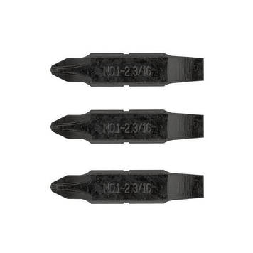 Набір Leatherman з трьох двосторонніх біт: викрутка №1-№2 хрестова PHILLIPS та