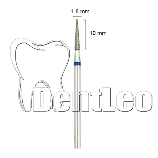 БОР АЛМАЗНИЙ СИНІЙ 1.8 ММ Х 10 ММ – B039