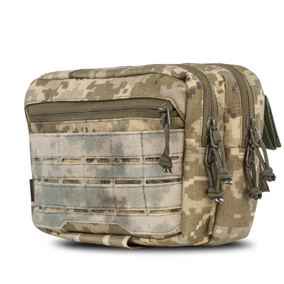 Сумка-напашник Ukrarmor PRO. Розмір XL (19х26 см). Матеріал Cordura 500D Піксель