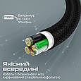 Кабель Promate xCord-CC200 USB-C to USB-C 3А 2 м Black (xcord-cc200.black), фото 5